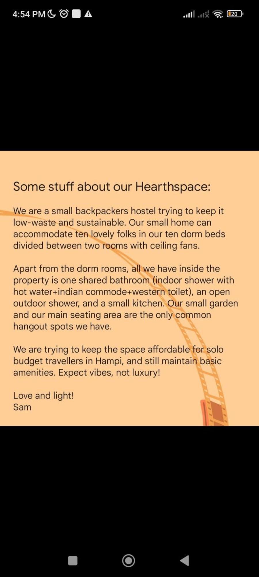 Hearthspace Hampi - Small Home, A Low-Impact Backpackers Hostel Экстерьер фото